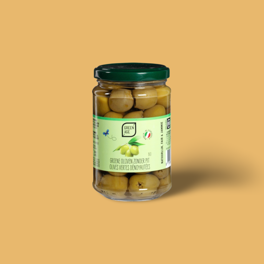 Olijven groen pitloos