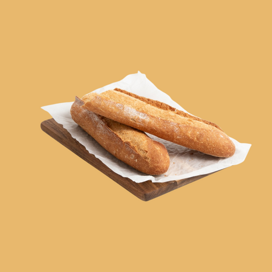 Rustiek stokbrood wit
