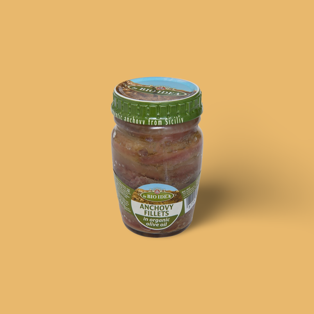Anchovies in olive oil